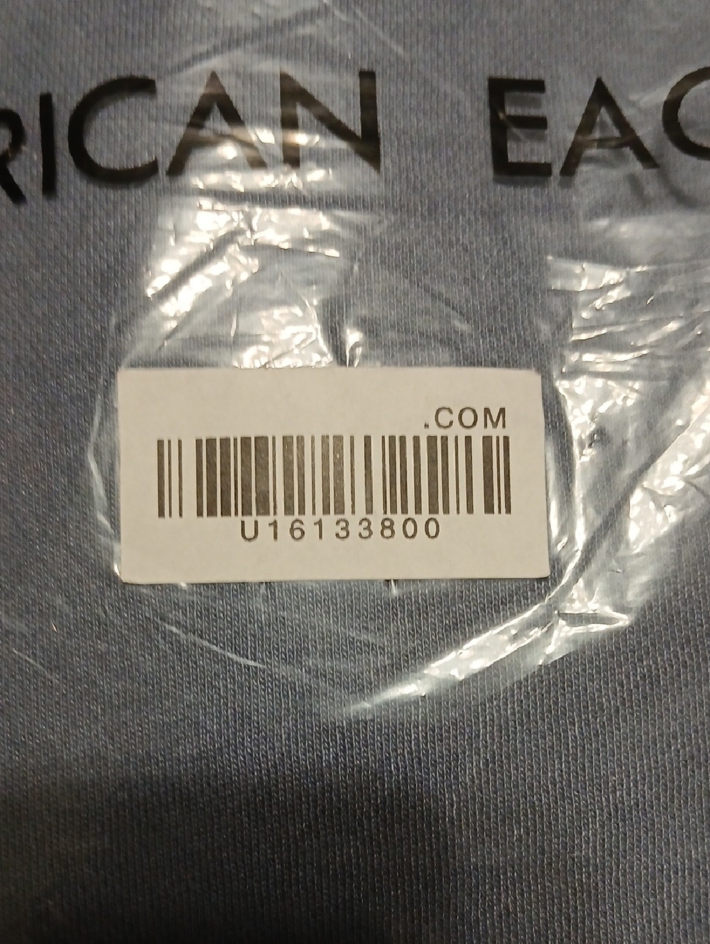 AE Everyday Luxe Barrel Sweatpant - Blue - Picture 2 of 7